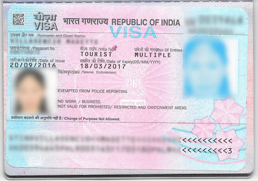 Thủ tục xin visa Ấn Độ